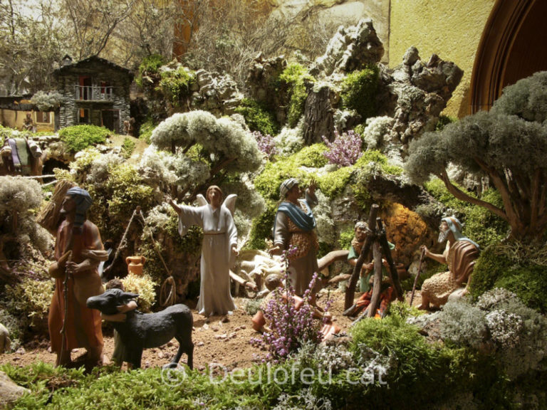 Pessebre particular de grans dimensions a un habitatge particular de Badalona 2007