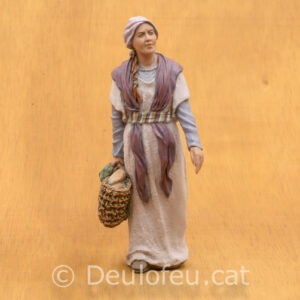 Pagesa amb cistell 17cm | Ref. 296