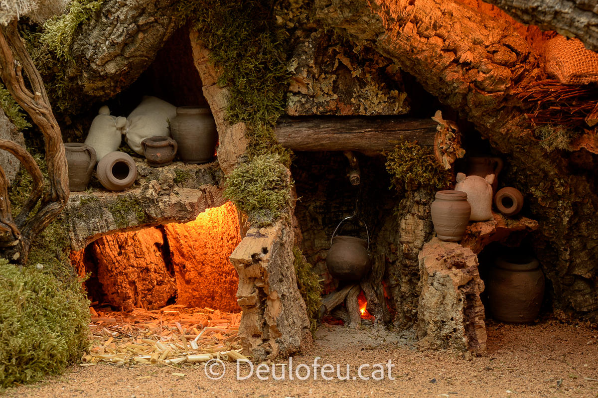 Cova per a figures de col·leccions de 20 cm | 61x40-OE-001