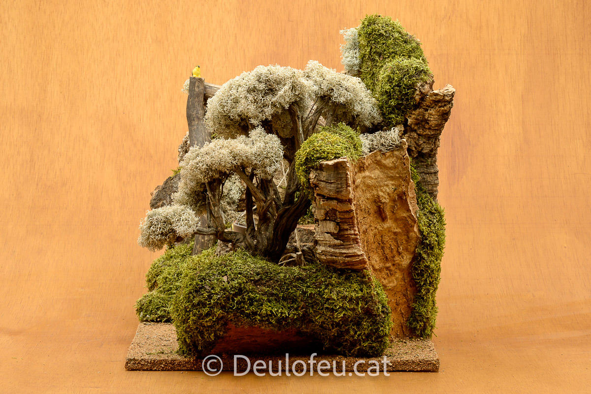 Pou per a figures de col·leccions de 17-20 cm | POU-44X32-A+S-002