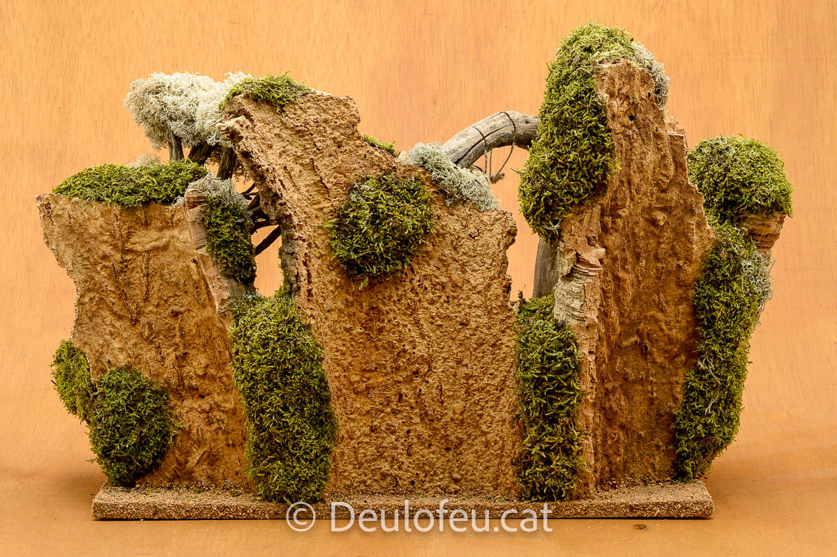 Pou per a figures de col·leccions de 17-20 cm | POU-44X32-A+S-002