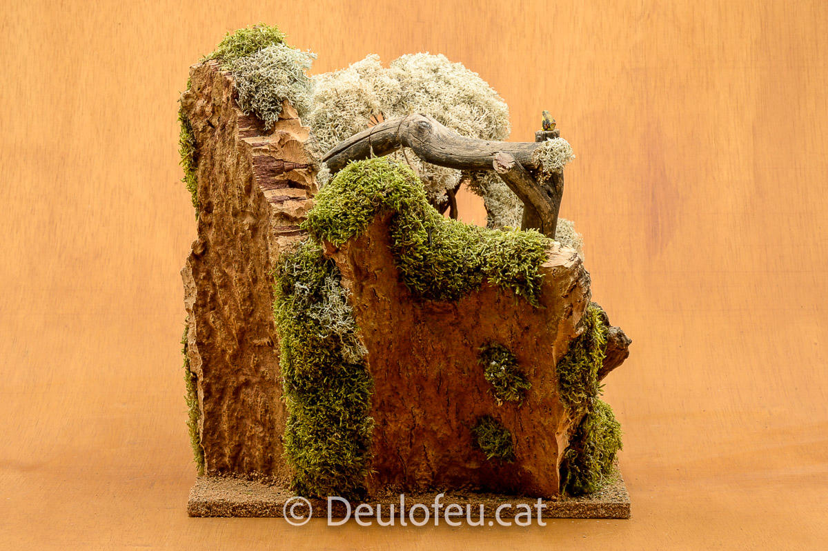 Pou per a figures de col·leccions de 17-20 cm | POU-44X32-A+S-002