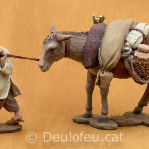 Josuè estirant del ruc i ruc carregat 17cm | Ref. 436-437