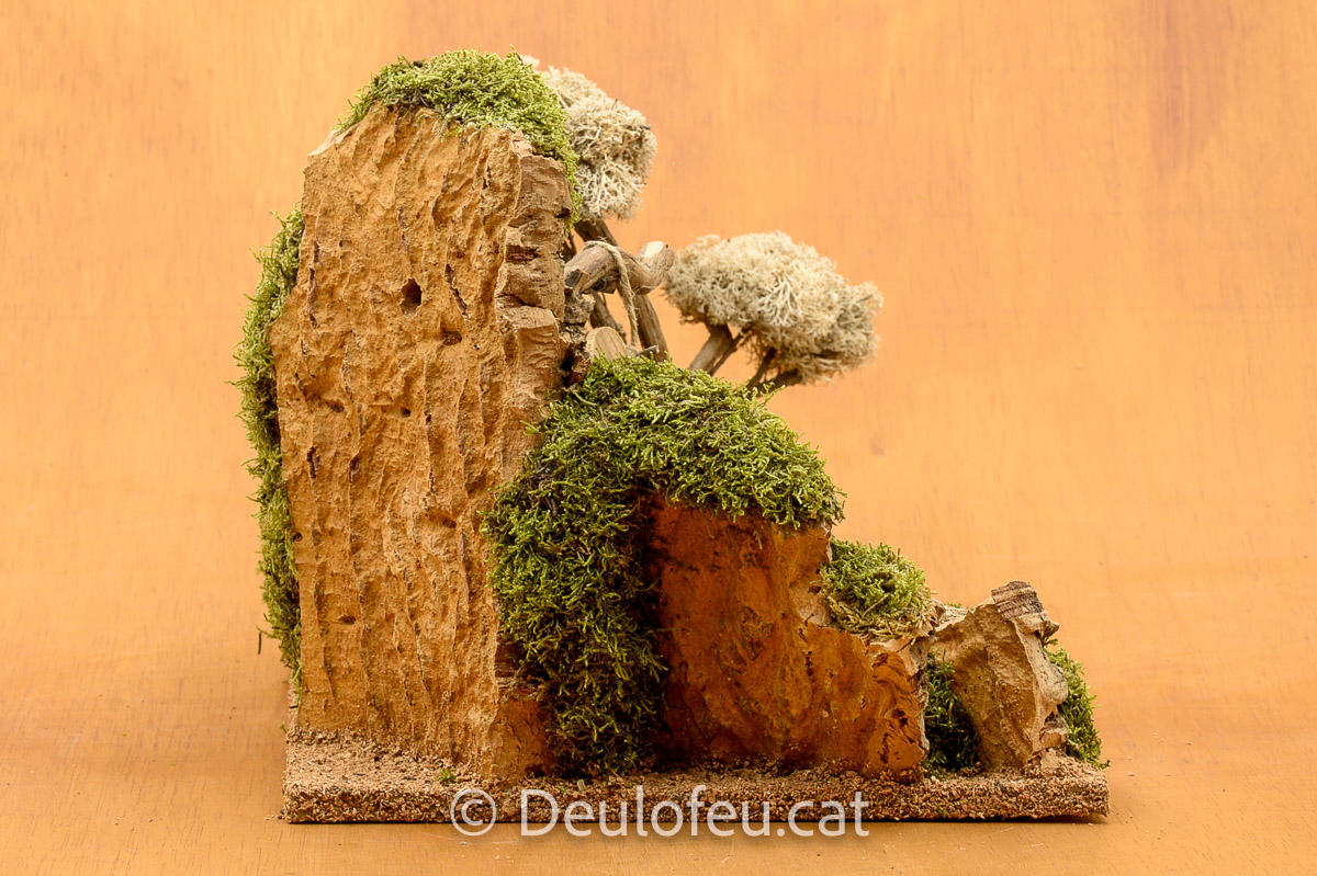 Pou per a figures de col·leccions de 12-14-15 cm | POU-32X24-A+S-001