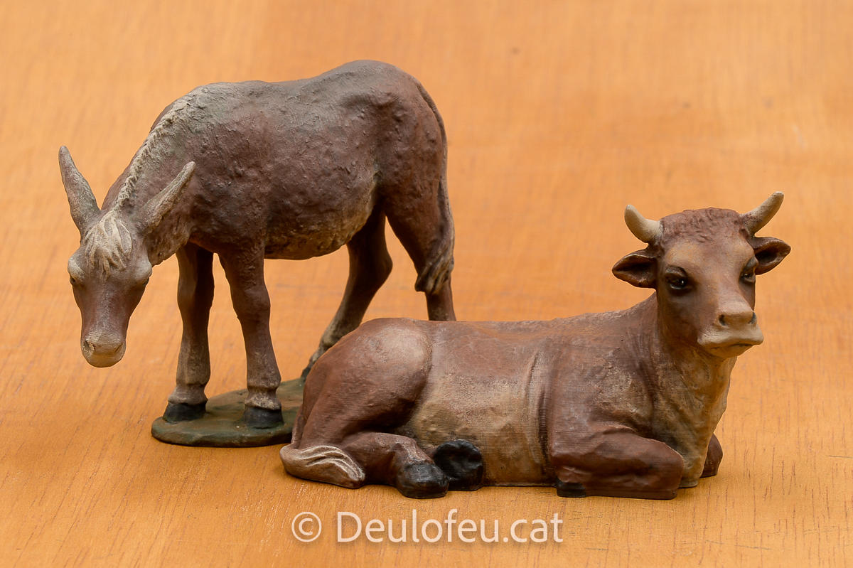 Conjunt bou i mula 12cm | Ref. 2297-2299