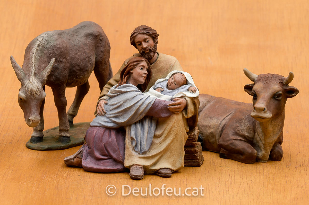 Grup "Llar" amb animals 12cm | Ref. 570-2297-2299