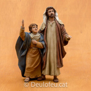 Dos pastors anunciata 17cm | Ref. 576