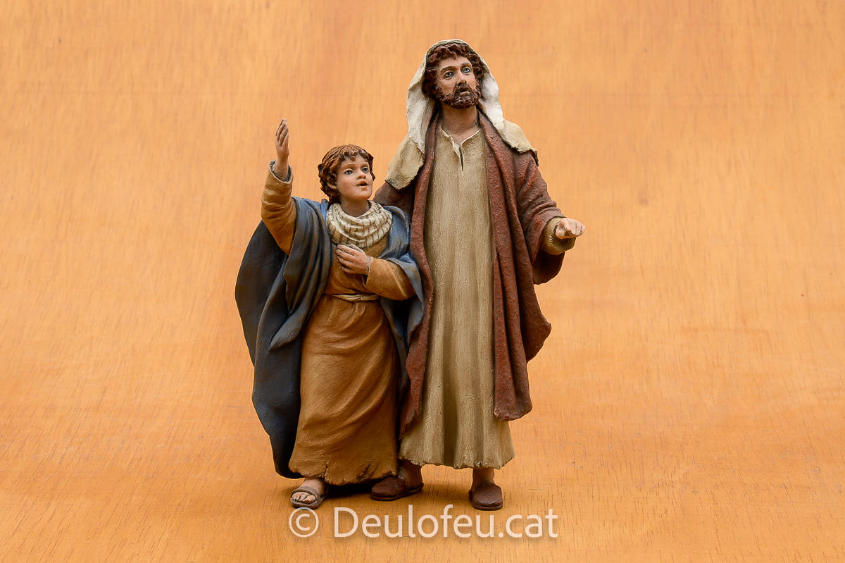 Dos pastors anunciata 17cm | Ref. 576