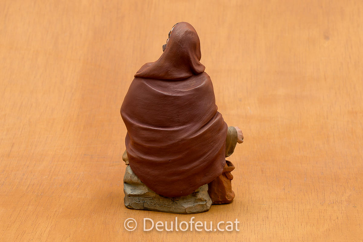 Pastor assegut amb sarró, anunciata 17cm | Ref. 577