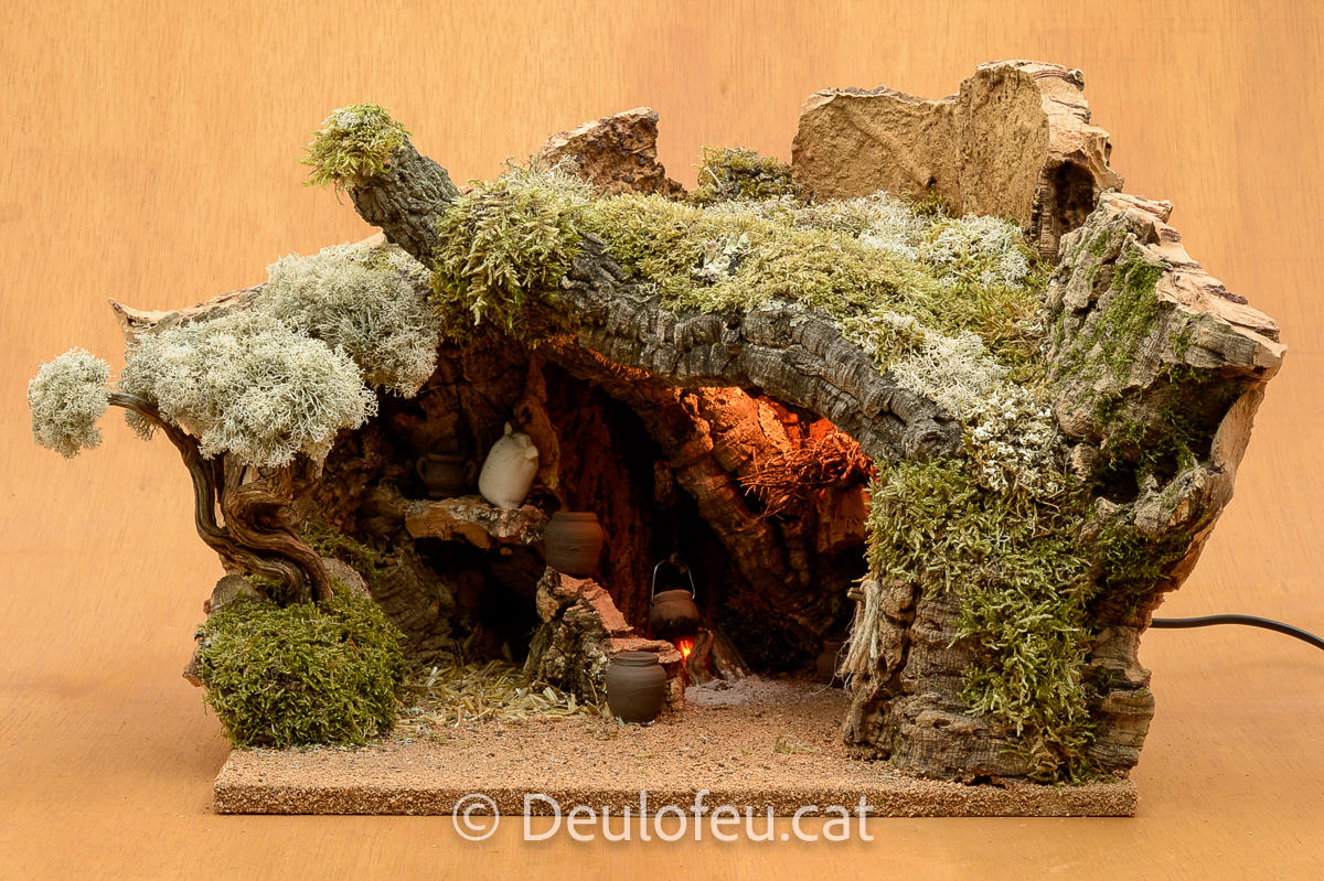 Cova per a figures de col·leccions de 12 cm | 38x30-OE-003