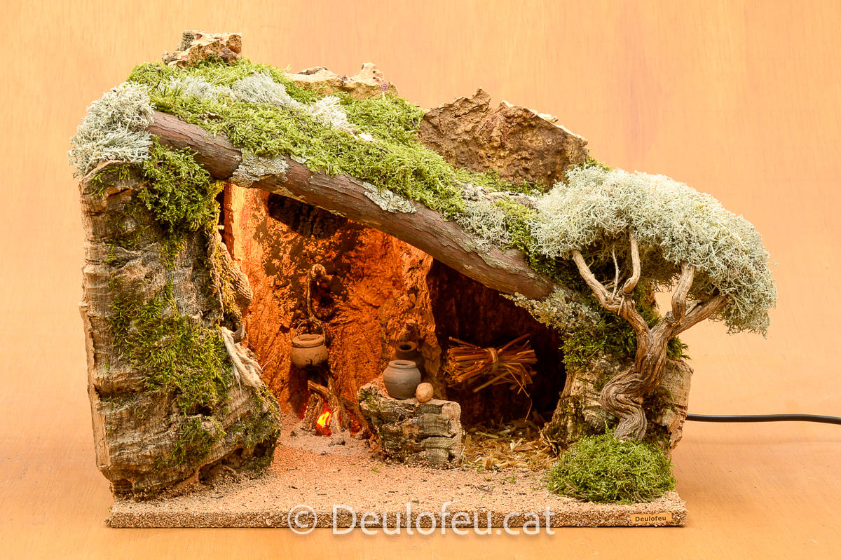 Cova per a figures de col·leccions de 10-12 cm | 32x24-CD-002