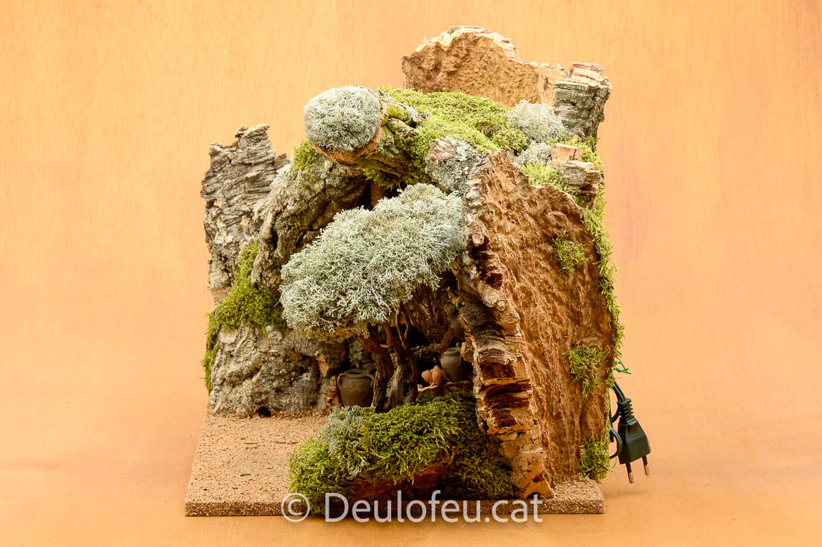 Cova per a figures de col·leccions de 14-15 cm | 44x32-OD-002