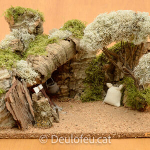 Anunciata per a figures de col·leccions de 8 cm | AN-25x20-A+S-002