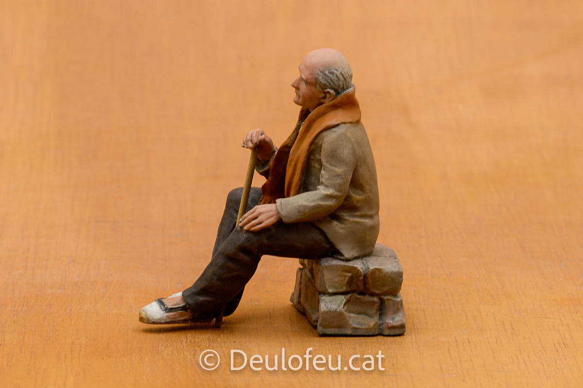 Avi assegut de 12 cm | Ref. 2008