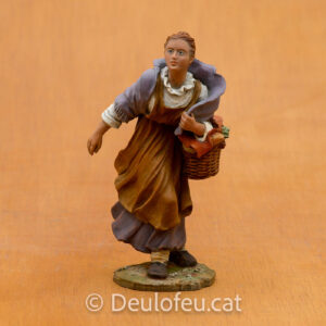 Pastora amb cistell de 12 cm | Ref. 2037