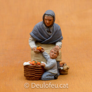 Àvia i el seu net de 12 cm | Ref. 2043