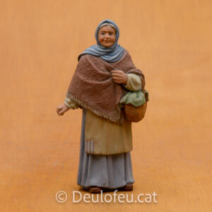 Àvia amb cistell de 12 cm | Ref. 2421