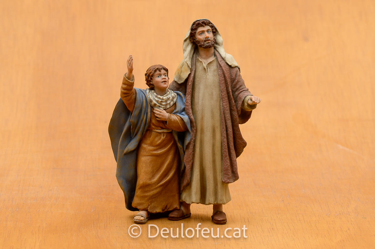 Dos pastors de 12 cm | Ref. 2576