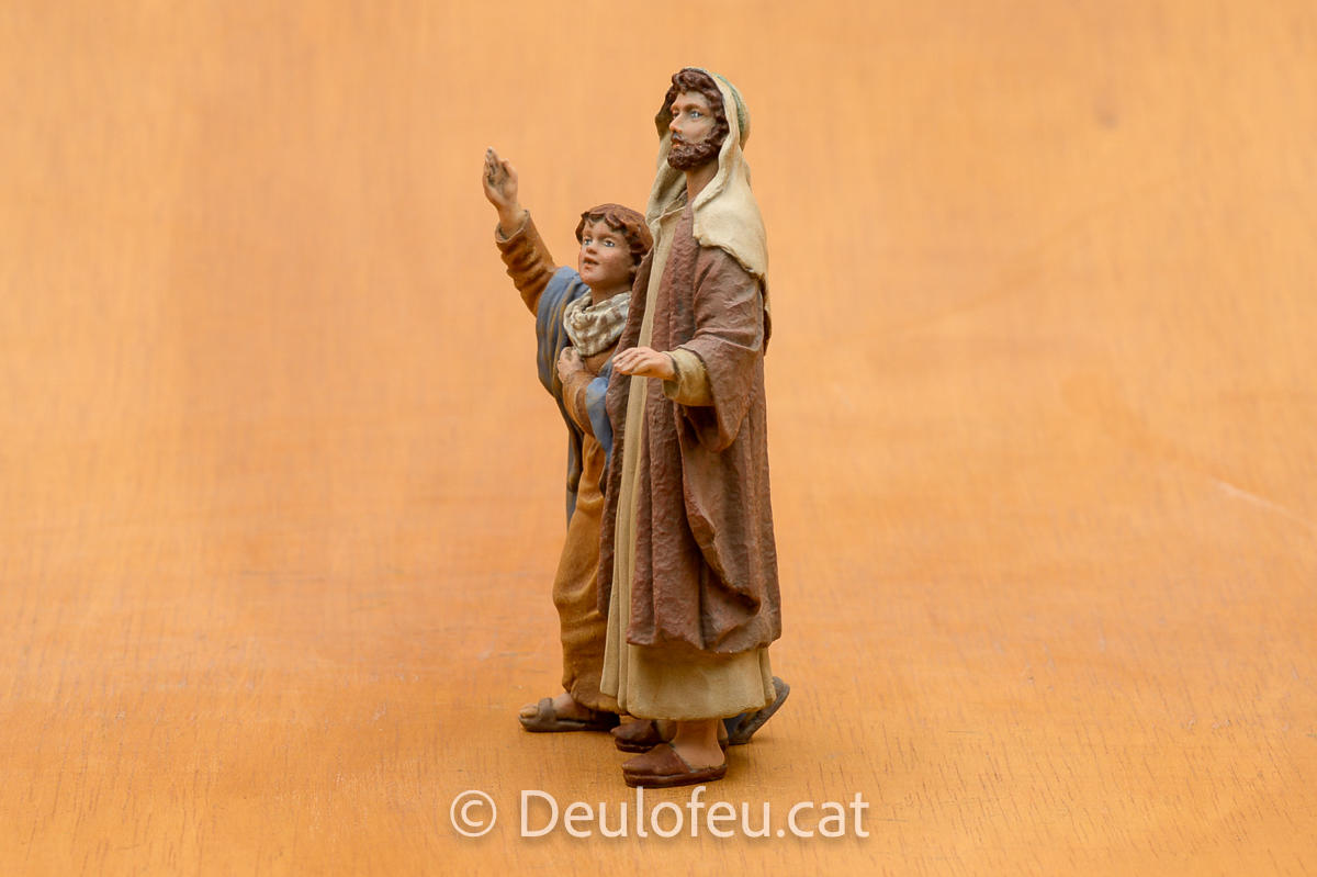 Dos pastors de 12 cm | Ref. 2576