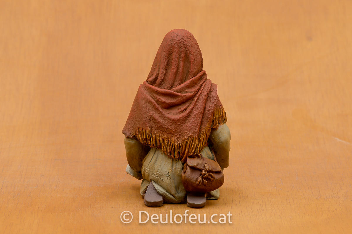 Pastor adorant amb manta de 17 cm | Ref. 588