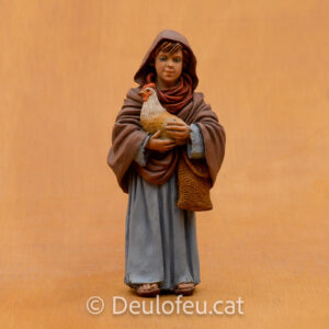 Jair (nen amb gallina) de 17 cm | Ref. 589