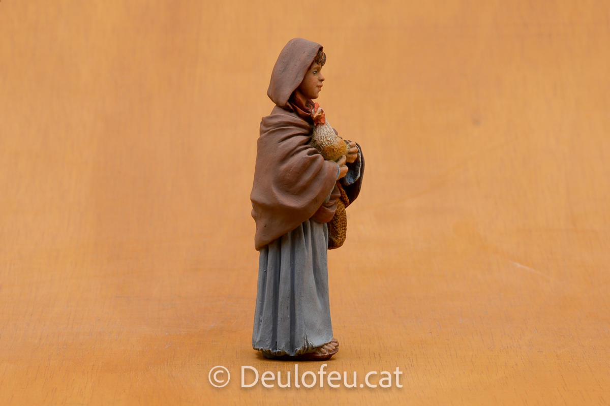 Jair (nen amb gallina) de 17 cm | Ref. 589