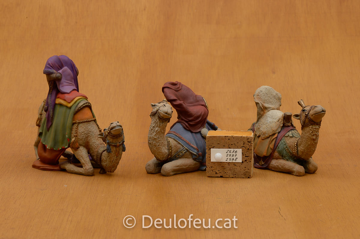 Camells dels Reis Melcior-Gaspar-Baltasar 12cm | Ref. 2536-2537-2538