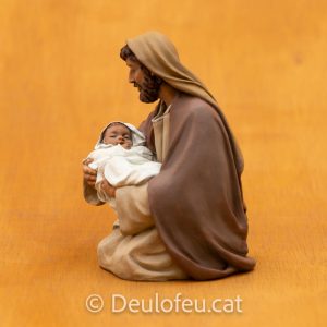 Sant Josep i el nen Jesús 22cm | Ref. 605, vista 2